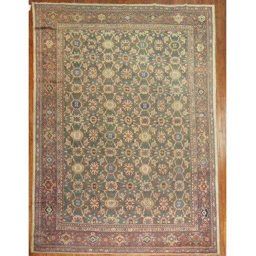 Forest Green Antique Mahal Rug No. 8426