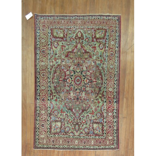 Antique Lavar Kerman Rug No. 8550