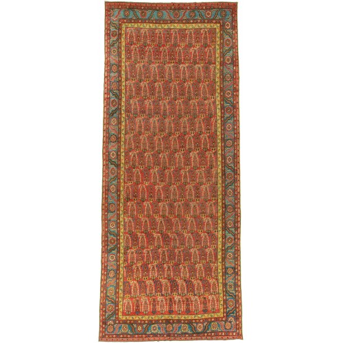 Bakshaish Paisley Design Persian Rug No. 8603