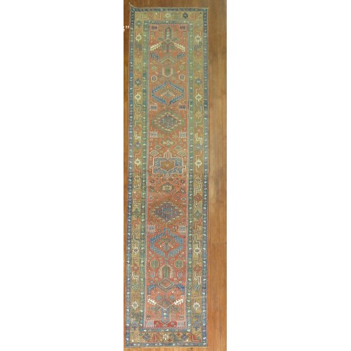 Antique Heriz Runner No. 8681