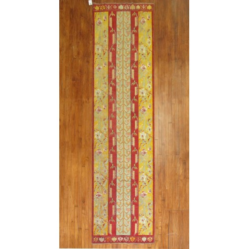 Colorful Turkish Kirsheyir Runner No. 8702