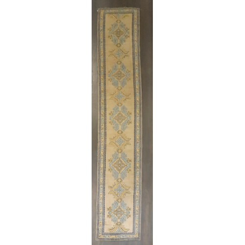 Antique Oushak Runner No. 8724