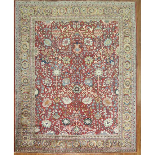 Jazzy Antique Sarouk Rug No. 8769