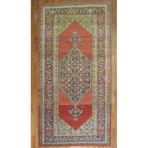 Red Antique Bidjar Gallery Rug No. 8954