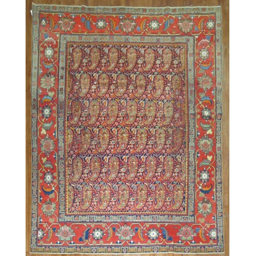 Antique Paisley Malayer Rug No. 9026