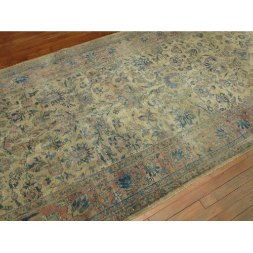 Persian Kashan Gallery Runner No. 9114