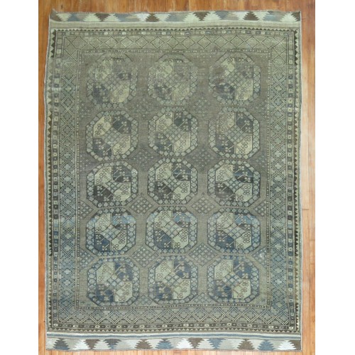 Earth Tone Antique Ersari Rug No. 9242