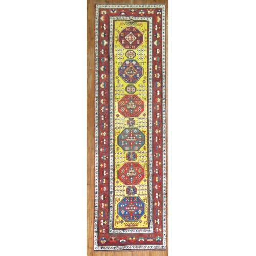 Bright Yellow Karabagh Runner No. 9362