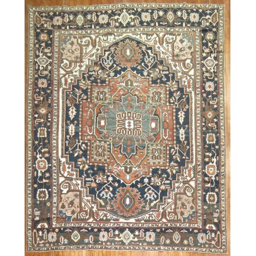 Antique Heriz Rug No. 9366