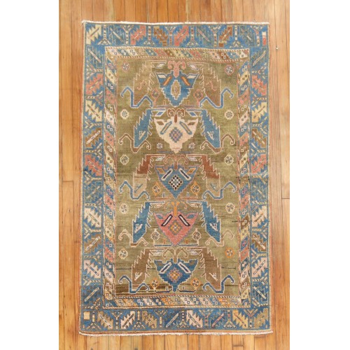 Camel Field Caucasian Rug No. 9427