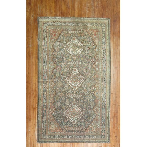 Brown Tribal Persian Shiraz  Rug No. 9450