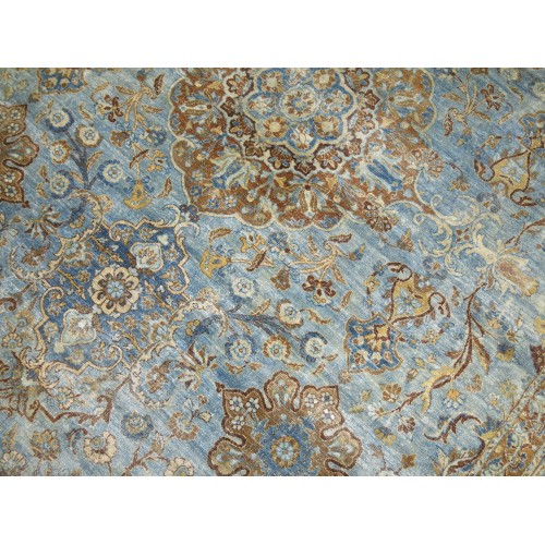 Blue Formal Antique kashan Rug No. 9453