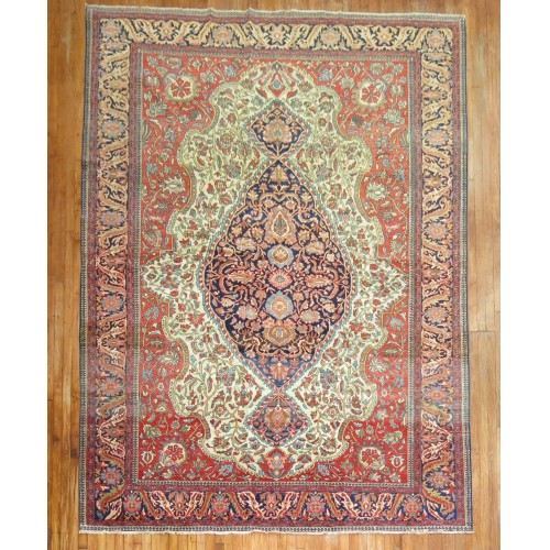 Antique Persian Sarouk Ferehan Rug No. 9502