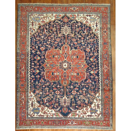 Antique Heriz Rug No. 9505