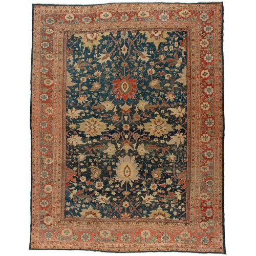 Spectacular Antique Sultanabad Rug No. 9513