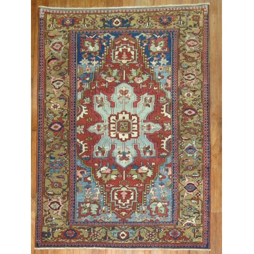 Antique Serapi Rug No. 9554