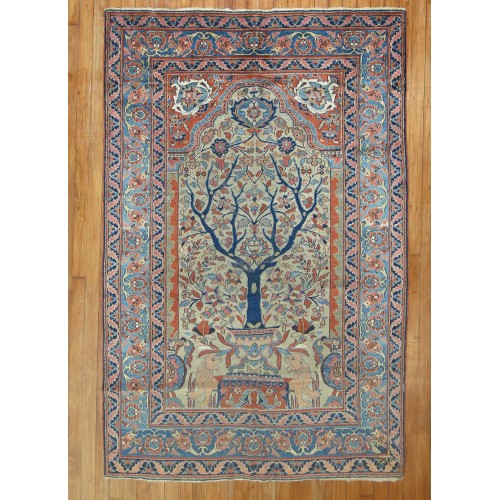 Pictorial Doroksh Directional Rug No. 9604