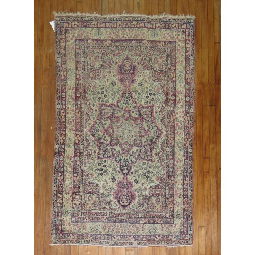 Shabby Chic Kerman Rug No. 9666