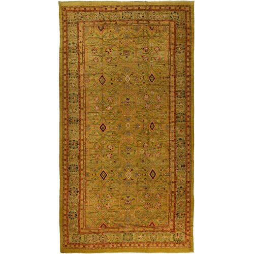 Green Antique Oushak Rug No. 9700