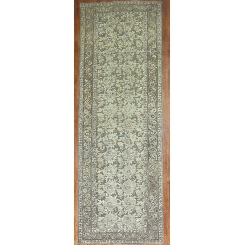 Antique Floral Corridor Malayer Runner No. 9834