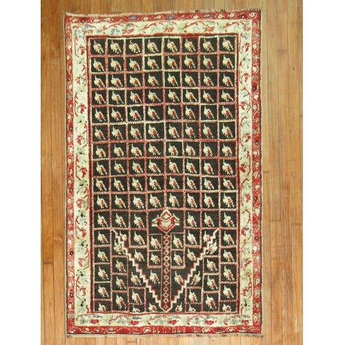 Antique Ghiordes Rug No. 9930