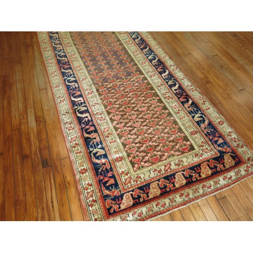 Wide Persian Malayer Long Runner No. 9979