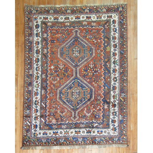 Antique Shiraz Tribal Rug No. j1026