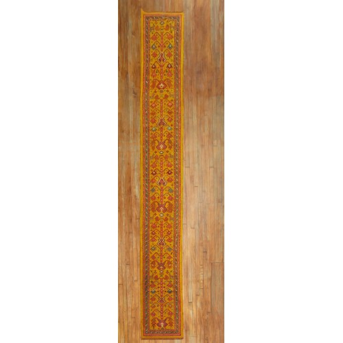 Antique Turkish Oushak Runner No. j1193