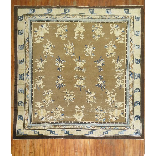 Chinese Peking Square Rug No. j1211