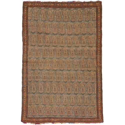 19th Century Persian Senneh Paisley Rug No. j1213