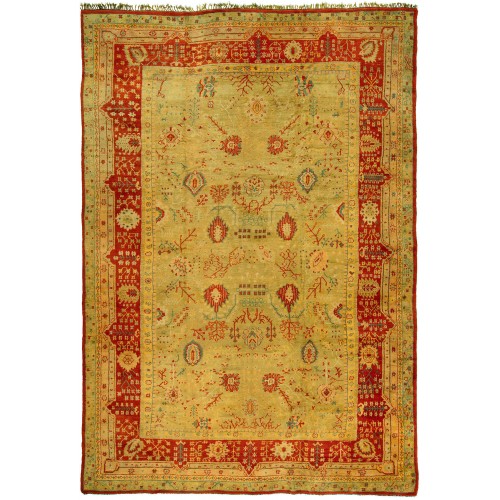 Large Antique Oushak Rug No. j1260