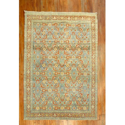 Superfine Antique Persian Blue Senneh Rug No. j1285