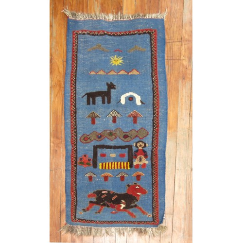 Persian Souf Pictorial Rug No. j1333