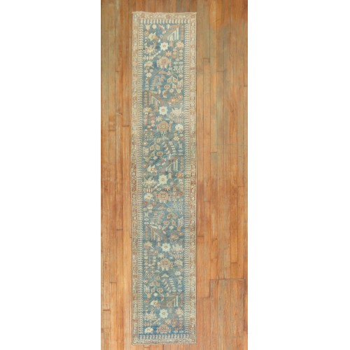 Narrow Antique Persian Malayer Runner No. j1358