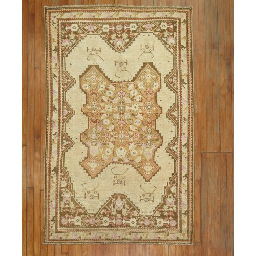 Ivory Field Karabagh Rug No. j1360