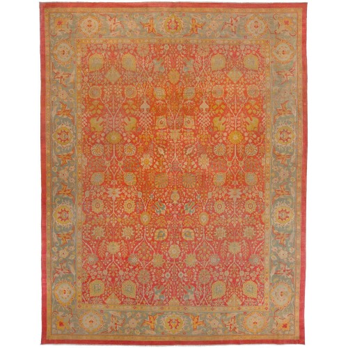 Antique Indian Agra Rug No. j1365