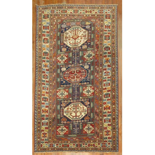 Antique Caucasian Shirvan Rug No. j1412