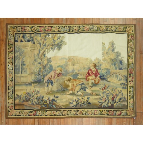 18th century European Tapestry No. j1478