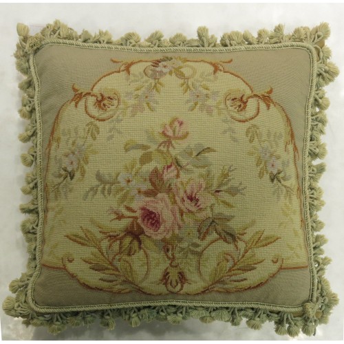 19th Century French Aubusson Pillow No. j1720