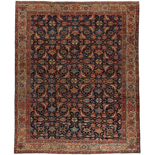 Masculine Oversize Persian Mahal Rug No. j1855