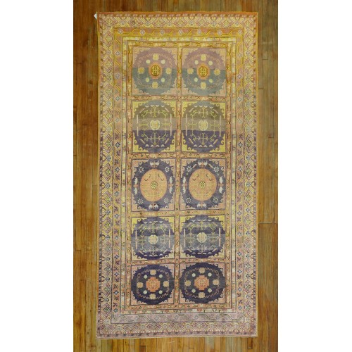 Whimsical Khotan Gallery Rug No. j1864