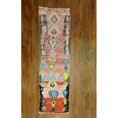 Quirky Moroccan Runner No. j1867