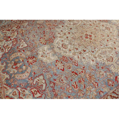 Sky Blue Persian Bakhtiari Carpet No. j1912