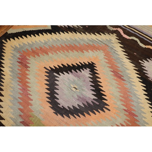 Geometric Turkish Kilim No. j2025