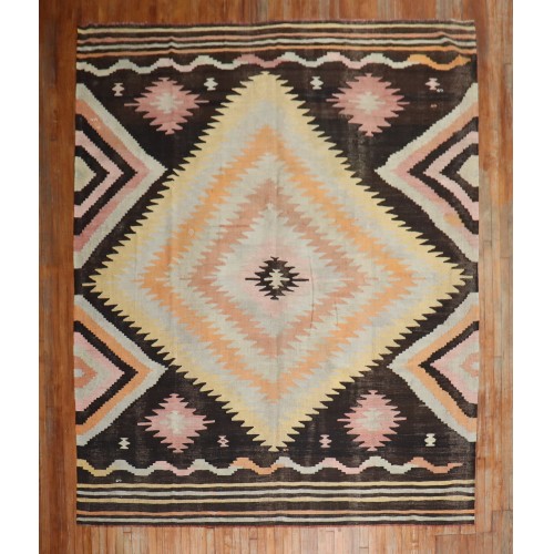 Large Scale Design Kilim No. j2042