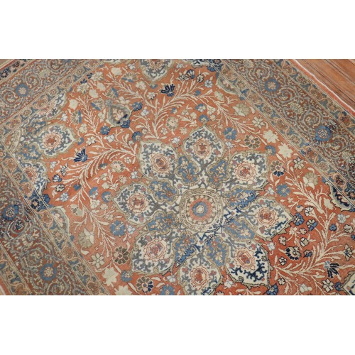 Copper Persian Tabriz Rug No. j2064