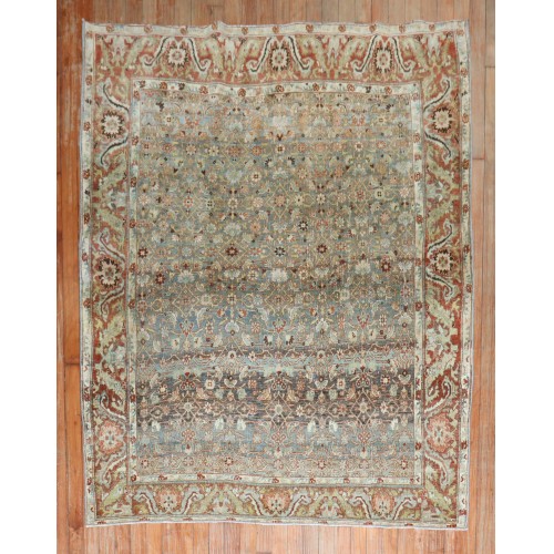 Square Antique Persian Bidjar  No. j2211