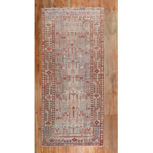 Willow Tree Persian Kurd Gallery Rug No. j2217