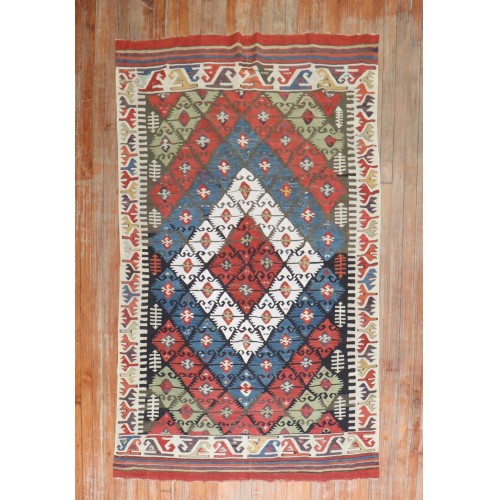 19th Century Tribal Kilim No. j2277