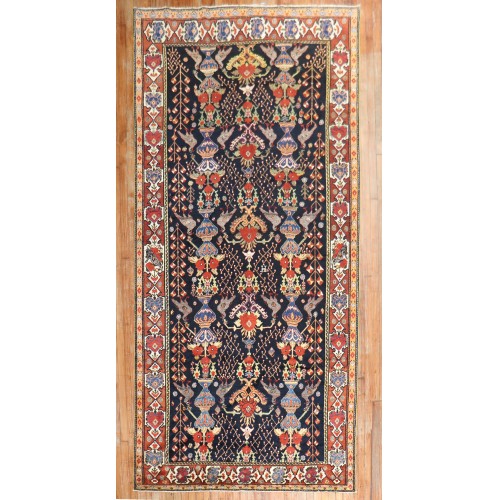 Beautiful Antique Persian Bakhtiari Pictorial Rug No. j2286